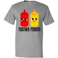 thumbnail image 3 of Inktastic Ketchup and Mustard Gift T-Shirt, 3 of 5