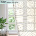 thumbnail image 4 of Yayeee Window Curtains Light Filtering 63"x52" Grommet Panel Pair Home Living Room Decor, Sunshine, 4 of 7