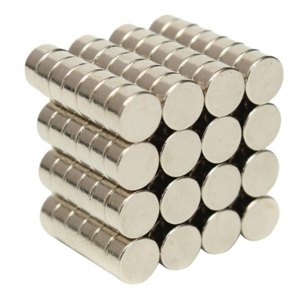 50pcs N50 Round Cylinder Strong Blocks Rare Earth Neodymium Magnet 4x5mm 