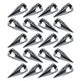 thumbnail image 3 of 33mm Thread-on Spiked Lug Nut Covers ABS Chrome Plastic Fits Semi Truck 20PCS, 3 of 6