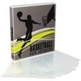 thumbnail image 1 of UniKeep Basketball Themed Trading Card Binder for Collectors - Comes Complete with Acid Free Plastic Pages to Hold Up to 180 Cards. Additional Pages Can Be Added, 1 of 10