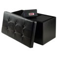 thumbnail image 5 of Winsome Ashford Faux Leather Ottoman with Storage, 5 of 5