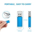 thumbnail image 5 of TOPESEL 10 Pack 8GB USB Flash Drive USB 2.0 Memory Stick Bulk Thumb Drive Pen Drive Blue, 5 of 11