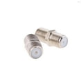 thumbnail image 2 of 10 Piezas Adaptador de Ensamblaje de Barril Hugo Tipo F RG6 a Conector, 2 of 6