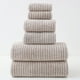 thumbnail image 1 of Set de toallas verdes de 6 piezas | Toallas de baño blandas absorbentes Toallas de mano Paños de lavador | 2 Baños 2 Manos 2 Paños | Compacto ligero para viajes a casa en la playa | 75x35 cm, 1 of 6