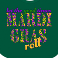 thumbnail image 4 of Inktastic Mardi Gras Let the Good Times Roll Boys or Girls Baby Bib, 4 of 4
