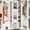 White + Plastic + Luxury + Modern + PVC + Plastic, variant on 7-Tier Rotating Shoe Rack Tower, 360° Spinning Shoe Organizer for Closet, Freestanding Shoe Tower Storage, Fits 28 Pairs, White Plastic, 23.62x23.62x72.44 Inches