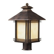 Blackwell 1-Light Outdoor Post Mount in Hazelnut Bronze