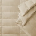 thumbnail image 5 of Puredown Luxurious Lightweight White Down Blanket with Satin Trim, Tencel Comforter for All-Season Tencel Ginger Root 108 x 90", 5 of 6