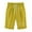 Yellow, variant on Pxkloy Womens Shorts Knee Length,Summer Bermuda Shorts for Women Dandelion Lounge Shorts Cotton Linen Casual High Waist Drawstring Long Shorts with Pockets Khaki,M