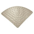 thumbnail image 1 of Alfombrilla de Ducha Antideslizante 21"x21" Triángulo Lavable para Suelo con Ventosas para Baño Cocina Bañera Escaleras, Caqui, 1 of 7