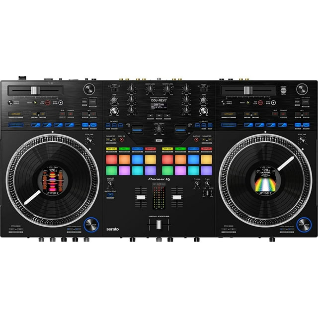 Controlador DJ DDJ-REV7 Pioneer 2 Canales Jog 7' Serato Scratch