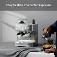 thumbnail image 4 of Silver Plating Bean Grinding Espresso Machine Stainless Steel Machine, Bean To Cup Coffee Machine With Milk Coffee Maker, Coffee Machines, Espresso Machine, 4 of 8