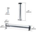 thumbnail image 2 of Unique Bargains 10' Furniture Legs Stainless Steel Sofa Bench Adjustable Feet Replacement 2pcs, 2 of 7