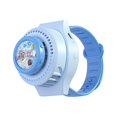 thumbnail image 2 of reloj de pulsera compacto perfecl ventilador de mano Azul, 2 of 8