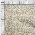 thumbnail image 2 of oneOone Rayon Yellow Fabric Abstract Floral Sewing Craft Projects Fabric Prints By Yard 56 Inch Wide, 2 of 5