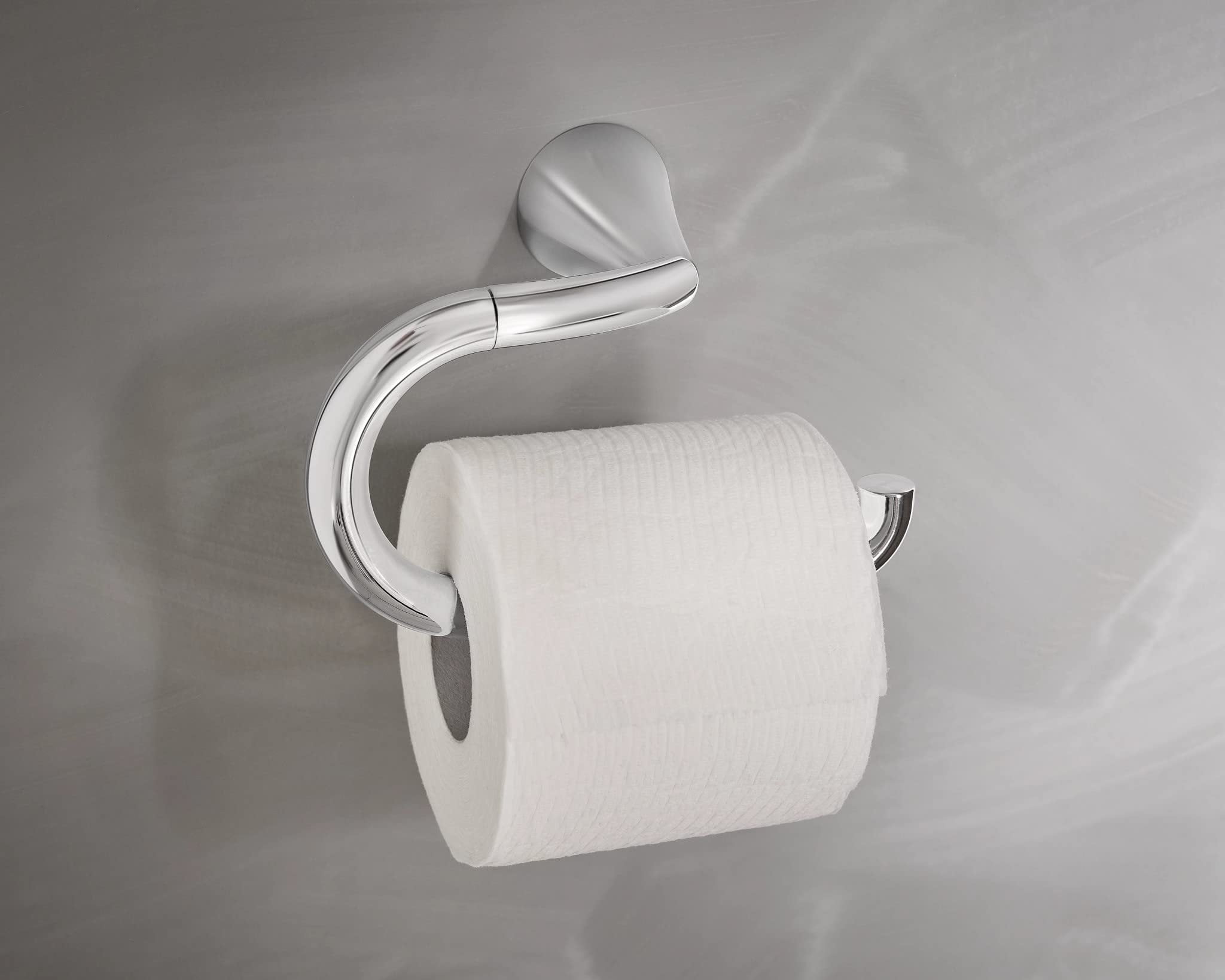 Moen YB2308CH Glyde Wall Mount Toilet Tissue Holder In Polished Chrome