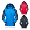 thumbnail image 2 of Chaqueta de hombre Lixada, impermeable, de invierno, para exteriores, cortavientos, polar, para esquí, 2 of 8
