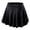 Black, variant on Girls Athletic Skort High Waist Tennis Skirts with Shorts White School Skirts 5-6 Years