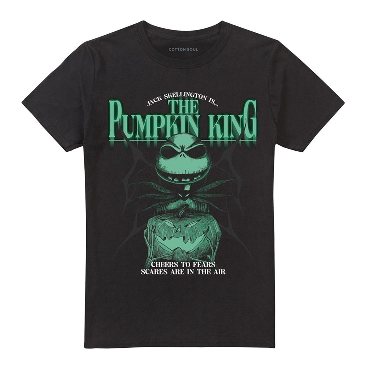 Nightmare Before Christmas T-Shirt Adulte Cheers To Fears Jack Skellington