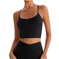thumbnail image 1 of Wo-Fusoul Sports Bra for Women, Solid Color Elastic High-Impact Support with Removable Pads, Light Beige, 1 of 5