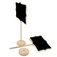 thumbnail image 4 of Carteles De Pizarras, 10 PCS Chalk Blackboard Wood Pequeño Tablero De Mensajes, 4 of 9