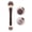 MAG51672K, variant on Double-Ended Powder & Foundation Brush, Synthetic Bristles for Setting Powder & Liquid/Cream Foundation