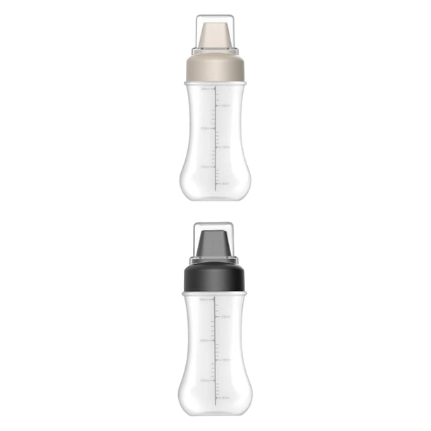 botella de de ,Botella De De 5 Agujeros,Condimento de escala de recargable portátil de 350 ml,Botellas de chorro rellenables medibles Squeezable,Tapa mayimx botella de salsa de tomate