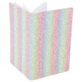 thumbnail image 1 of KAKOWELY Diarios exquisitos, cuadernos de bolsillo, libros de grafitis portátiles, papelería creativa para regalar (colores arcoíris), 1 of 5