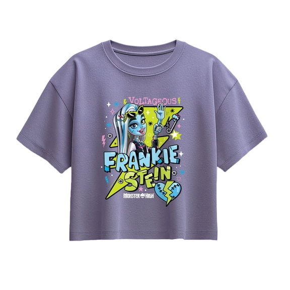 Monster High - Frankiestein Voltageous - Youth Girls Boxy T-Shirt