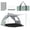 Green, variant on ELLEGNT Pop‑Up Beach Tent – 5‑6 Person Canopy Sun Shelter, UPF50+ Protection, Blue