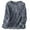 A-Navy713, variant on Womens Grid-Textured Crew Neck Sleep Top Long-Sleeve Cozy Casual Bedtime Loungewear Shirt