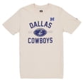thumbnail image 2 of Men's New Era Cream Dallas Cowboys Historic T-Shirt, 2 of 3