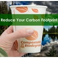 thumbnail image 2 of Avant Grub Biodegradable and Compostable 12 fl oz Disposable Paper Coffee Cups, 100 Pack, 2 of 6