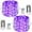Purple, variant on Morttic 2 Pack 100 LED Fairy Lights Battery Operated, 33Ft Fairy String Lights with Remote, 8 Modes Copper Wire Twinkle Lights for Home Bedroom Patio Indoor Outdoor Decor (Blue)