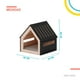 thumbnail image 5 of Casa para mascota Poli Pets 48x48x48cm negro PP-CPMWH-48CM, 5 of 6