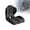 Black, variant on 2-in-1 Seat Cushion and Backrest,One-Piece Coccyx Pad,Ergonomic Back Support Pillow with Non-Slip Base for Office Home and Vehicle Use