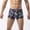 Purple, variant on ZQUUVOU Men's Boxer Briefs Printed Underwear (Purple,L)