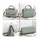 thumbnail image 5 of Bolsos De Mano Y Hombro Asa Superior Para Mujer Lab.G Verde, 5 of 5