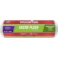 thumbnail image 6 of WOOSTER R235-9 Paint Roller Cover, 5/16 in Thick Nap, 9 in L, Microfiber Cloth Cover, White, 6 of 11