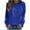 Z02--Blue, variant on Easter Sweatshirt Womens Easter Outfit Jesus Cross Easter Day 3/4 Sleeve Shirts Blouses 2025 Fashion Tees Tops Blue,XXL Female
