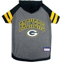 Pets First NFL Green Bay Packers NFL Hoodie Tee Shirt for Dogs & Cats - COOL T-Shirt, 32 Teams - Large