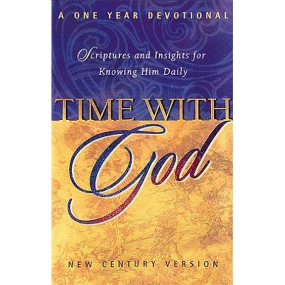 Pre-Owned Time With God Scripture And Insights For Knowing Him Daily (Paperback) 0785256709 9780785256700