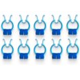 thumbnail image 1 of HWZWT Padded Nose Clips - Stops Nosebleeds Fast - for Use in Spirometry Testing and Breathing Treatments - Universal Fit - Disposable - Blue, Pack of 10, 1 of 4
