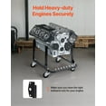 thumbnail image 4 of 750 LBS Capacity Engine Stand with Swivel Casters - Heavy-Duty Steel Motor Hoist Dolly for Mechanics, 4 of 11