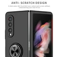 thumbnail image 2 of SaniMore for Samsung Galaxy Z Fold 3 7.6" 2021 Case with Magnetic Car Mount 360°Rotating Kickstand Anti-scratch Anti-shock Drop Resistant Slim Folding Case for Samsung Galaxy Z Fold 3, Black, 2 of 9