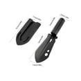 thumbnail image 3 of Ohmyroo Portable Garden Hand Trowel Robust Iron Shovel For Planting Black, 3 of 6