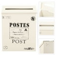 thumbnail image 4 of MasteelfCA Vintage Mailbox Post Box Mailbox Wall Mount Post Box Outside Mailbox Mail Box, 4 of 8