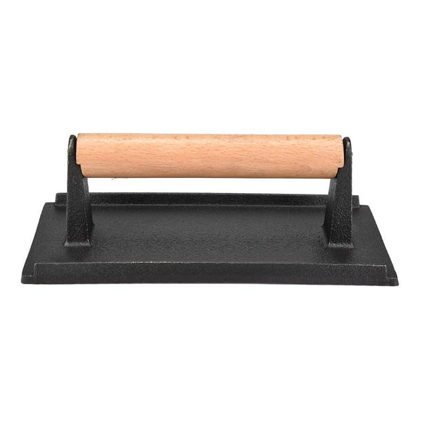 Tebru Hamburger Press, Meat Cast Iron Steak Weight
