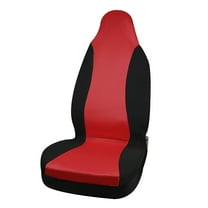 Unique Bargains Car Auto Protector Bucket Car Seat Cover fit for Most Cars Truck Red Black 21.5" x 32.5" x23"